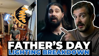 FATHER'S DAY Lighting Breakdown | 4 Interview Setups