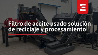 Solución de reciclaje y procesamiento de filtros de aceite usado de Enerpat.