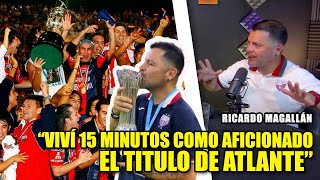 VIVÍ 15 MINUTOS COMO AFICIONADO EL TITULO DE MI EQUIPO