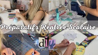 PRÉPARATION REnTRÉE SCoLAIRE / DIY / MENU À L’AVANCE / BUREAU MATHYS …✨