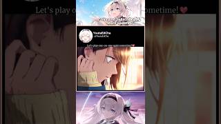 She invited him to play one-on-one again sometime | Ao no Hako #anime #short