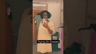 Shopping & Trying On Dresses