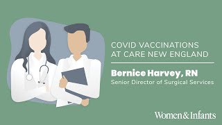 Bernice Harvey Interview: COVID Vaccinations at Care New England