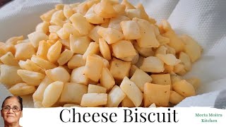 Homemade Cheese Biscuits/ Kids favourite Cheese Biscuits/ Very easy to Make - Cheesey Biscuits