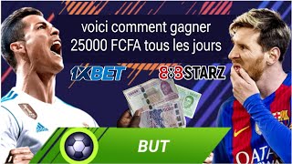 astuces pour gagner 25000 FCFA par jour sur 1xbet et 888starz