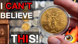 Saving cash silver and gold coins