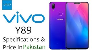 Vivo Y89 in Pakistan | Specifications, Release Date & Price in Pakistan