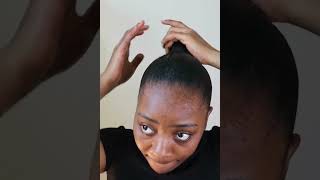 Braid Ponytail with Braiding Hair on Natural Hair | Sleek Braided Ponytail With Braiding Hair