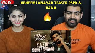 #BheemlaNayak - Blitz of Daniel Shekar Reaction | Pawan Kalyan, Rana Daggubati | Trivikram | Teaser