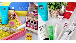 Коробочки красоты от Lookfantastic и Glossybox 🌺📦🍃📦🌺 за август 2023