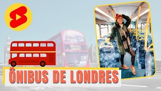 COMO É POR DENTRO do ônibus de Londres #shorts