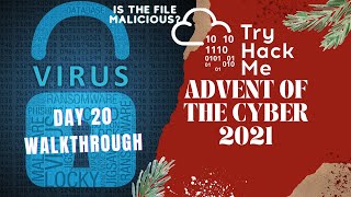 TryHackMe | Advent of Cyber - 2021 DAY 20 |(Is that file safe?)  What's the Worst That Could Happen?