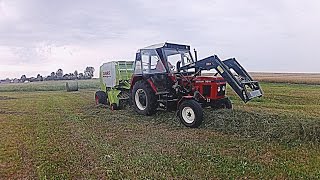 Sianokosy 2016 drugi pokos | ZETOR 7211+tur URSUS C330 |