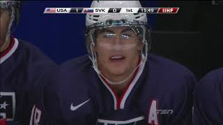 121231 WJC2013 Slovakia vs USA [HD720EN TSN}