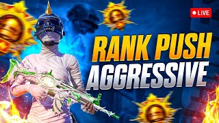 CONQUEROR RANK PUSH TO TOP 100 DAY-6 | BGMI LIVE | WHITE FANG #bgmi #conqueror #rankpush