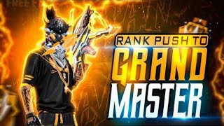 GOLD TO GRANDMASTER PUSHING LIVE WITH RANDOM PLAYERS #FREEFIRE #grandmaster