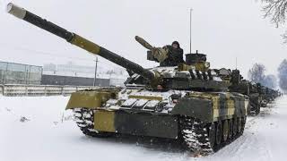 Russian Army T-80UYe-1 tanks