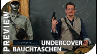 Bauchtaschen für den Undercover Einsatz - 75 Tactical #recon #preview #review #undercover #gear