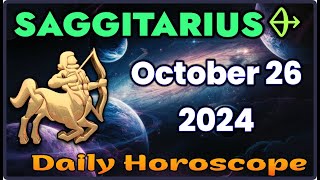 Sagittarius ♐ Horoscope October 26 2024 | Sagittarius Today Horoscope |#SagittariusOctober26