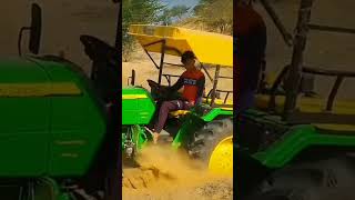 Tractor stunt Tractor lover #tractor #tractordriving #video #lovetractor