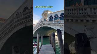 Rialto Bridge, Venice | Venezia, Italy #venice #rialto #rialtobridge #loveluggage #viralshort #italy