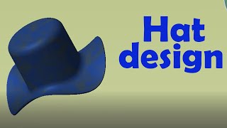 Hat Design in Catia v5 | Shape Generative Design Tutorial For Beginners