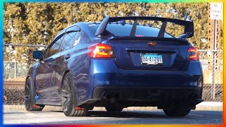 Subaru WRX VA Quick Rev Exhaust Sound Rev Limiter and Driveby 2016