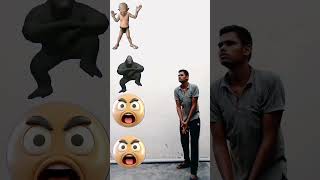 funny face to Joker alien Gorilla Spider-Man attack video vfx #tranding #vfxlavnish