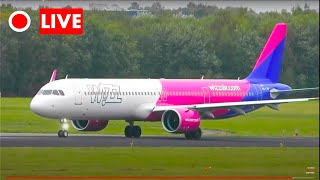 LIVE Streaming 🔴 WINDY RUSH HOUR #EINDHOVEN AIRPORT