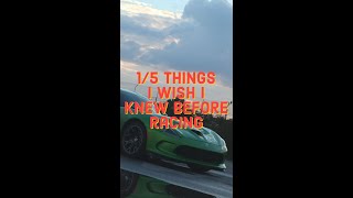 Things I Wish I Knew Before Racing 1/5 #shorts