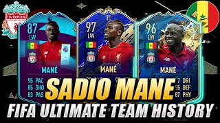 SADIO MANE FIFA ULTIMATE TEAM HISTORY | FIFA 14 - FIFA 20