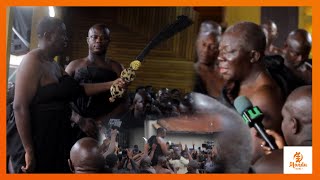 Newly Installed Nsutamanhene Swears Oath To Otumfour Osei Tutu II….