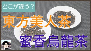 東方美人茶と蜜香烏龍茶・貴妃茶は何が違う？違いを徹底解説！