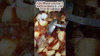 Mastering aloo gosht #shorts #food #youtubeshorts