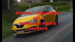 MEGANE RS 2024 ESSAI SUR ROUTE