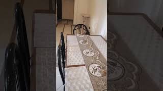 Dining area of a furnished 2br Apartment in South C along Mombasa Road