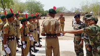 Guard of honour #6 Raj NCC BN Jodhpur #CATC