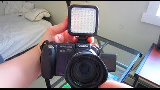 Optex Camera LED Video Light Review