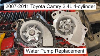 2007 - 2011 Toyota Camry Water Pump - 4 cylinder 2.4L engine