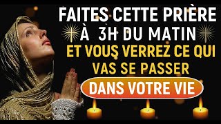 Voici Comment Prier Quand Tu Te Réveille à 3 Heures Du Matin | Prière Puissante de Protection Divine