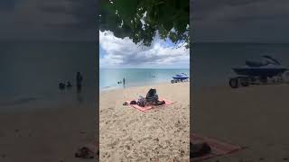 Chilling At The Beach #beachvibes #beach #beachlife #stcroix #nature #scenery #scenic #vacation