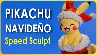 Pikachu Navideño - Zbrush Speedsculpt