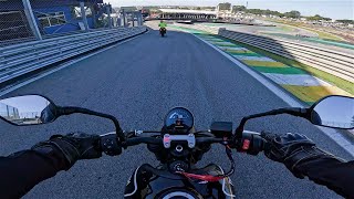 I RODE THE TRIDENT 660 AT AN F1 RACE TRACK (INTERLAGOS) AND THIS IS WHAT I THINK...