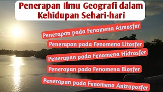 Penerapan Ilmu Geografi dalam Kehidupan Sehari-hari