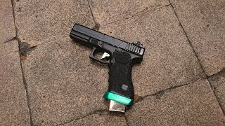 Glock alloy spring mod