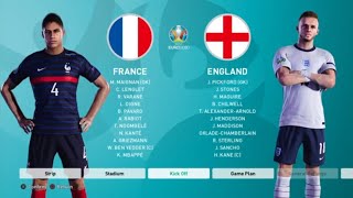 UEFA EURO FINAL  [  ENGLAND  VS  FRANCE  ]