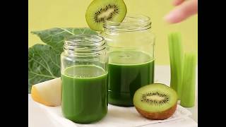 Resep Juice Sawi, Seledri, Pear, Kiwi