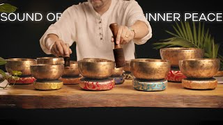 Purest Singing Bowl Sound Bath | 1 Hour Tibetan Bowls | Drift Away into Deep Relaxation and Peace