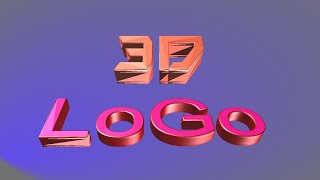 How To Make Professional 3D Rotating Logo or Monogram with animated software Arura 3d for beginners