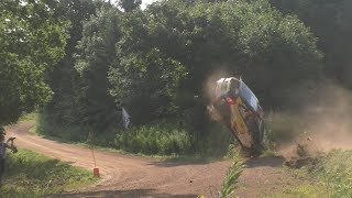 Shell Helix Rally Estonia 2019  K. JOHNSRØD CRash